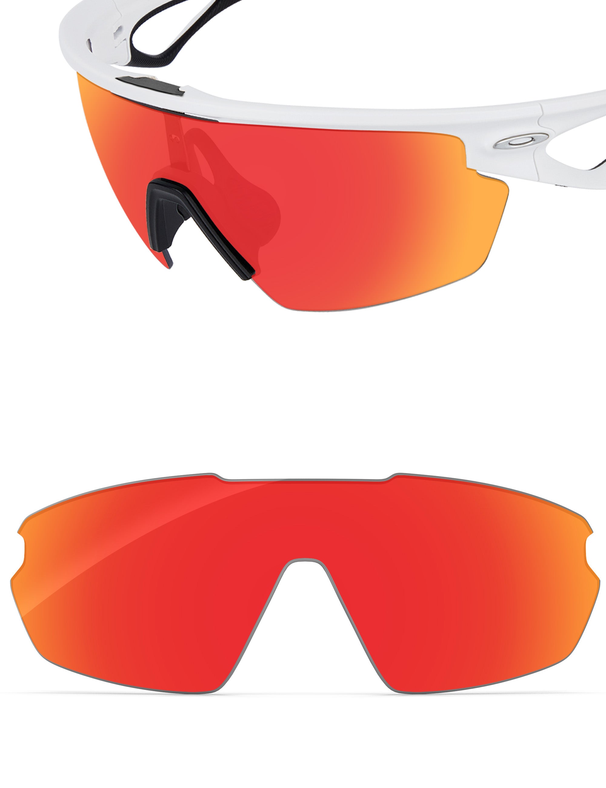 Fire Red FlashMirror™-Non-Polarized