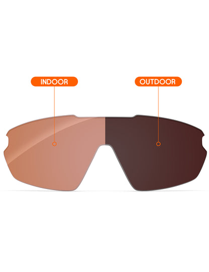 Orange Tint Photochromic-Non-Polarized