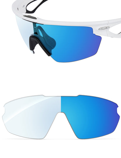 Sky Blue FlashMirror™ Photochromic-Non-Polarized