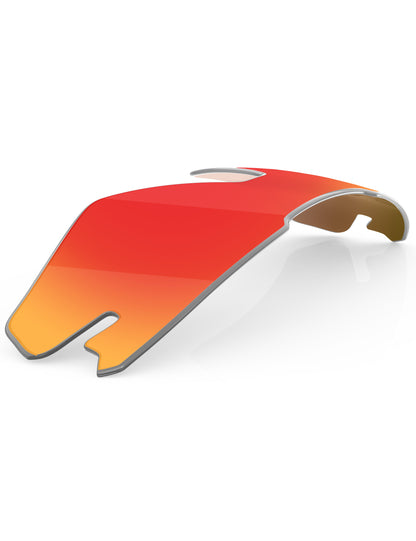 Fire Red FlashMirror™-Non-Polarized