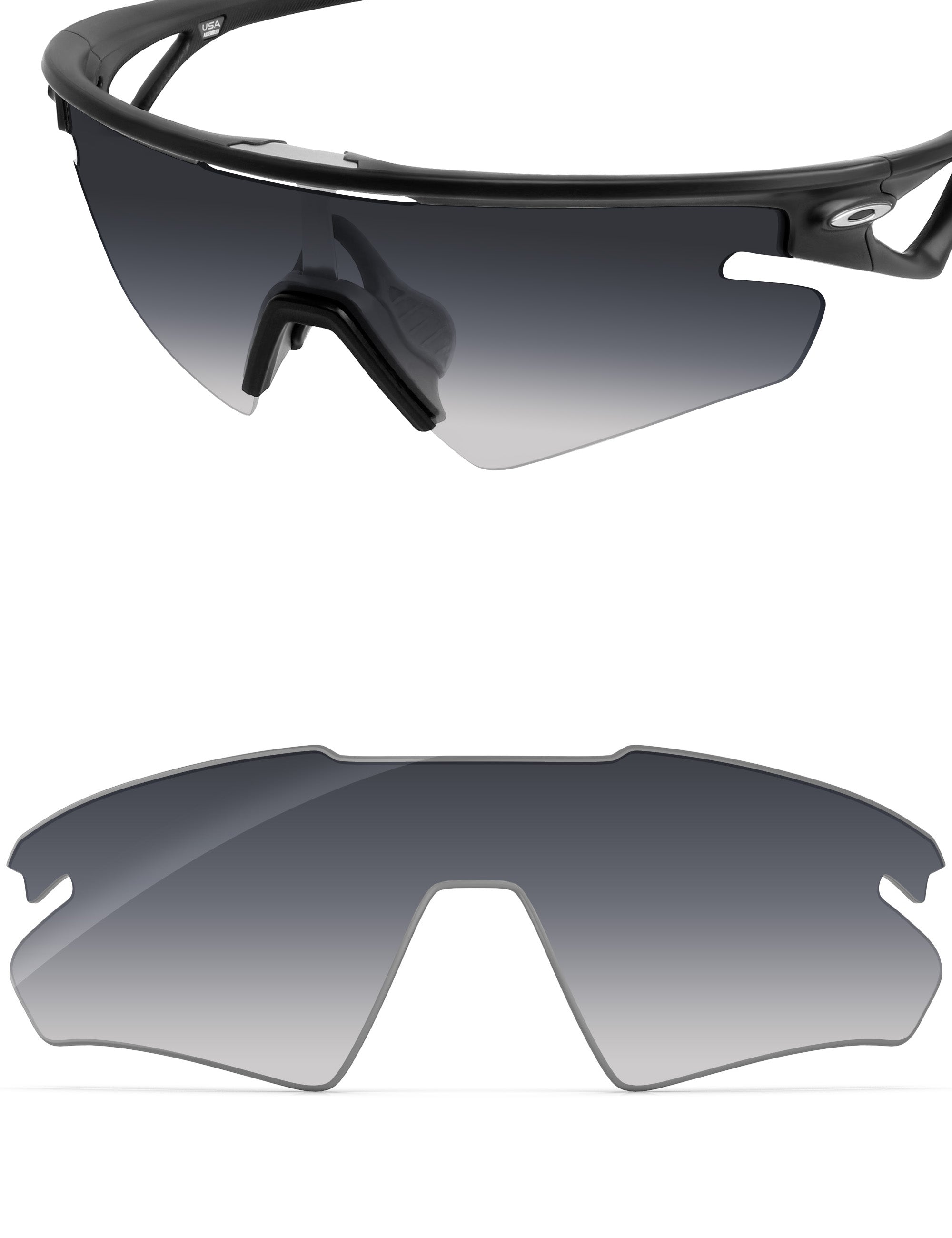 Gray Gradient-Non-Polarized