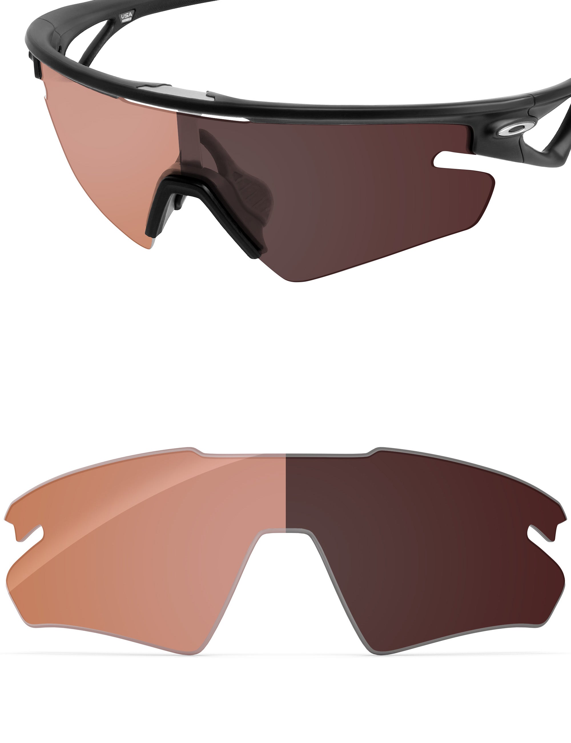 Orange Tint Photochromic-Non-Polarized