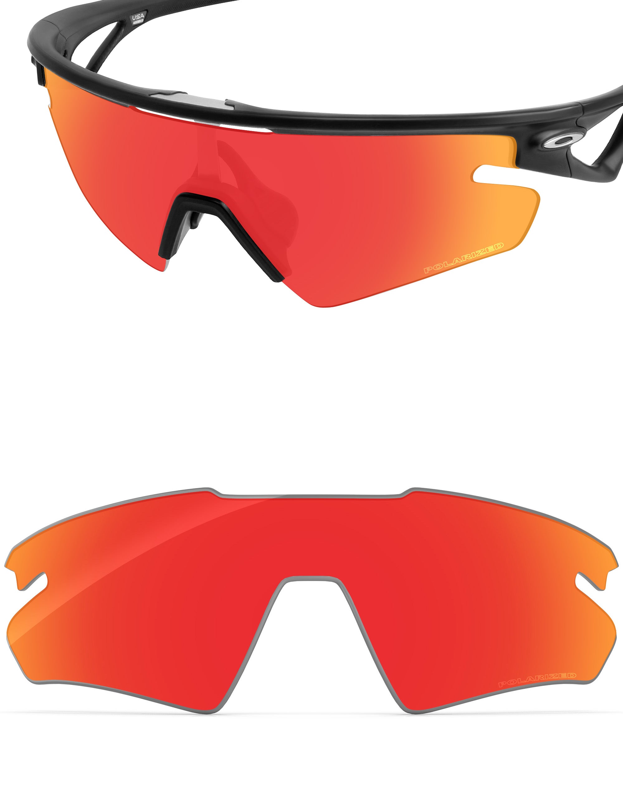 Fire Red FlashMirror™-Polarized