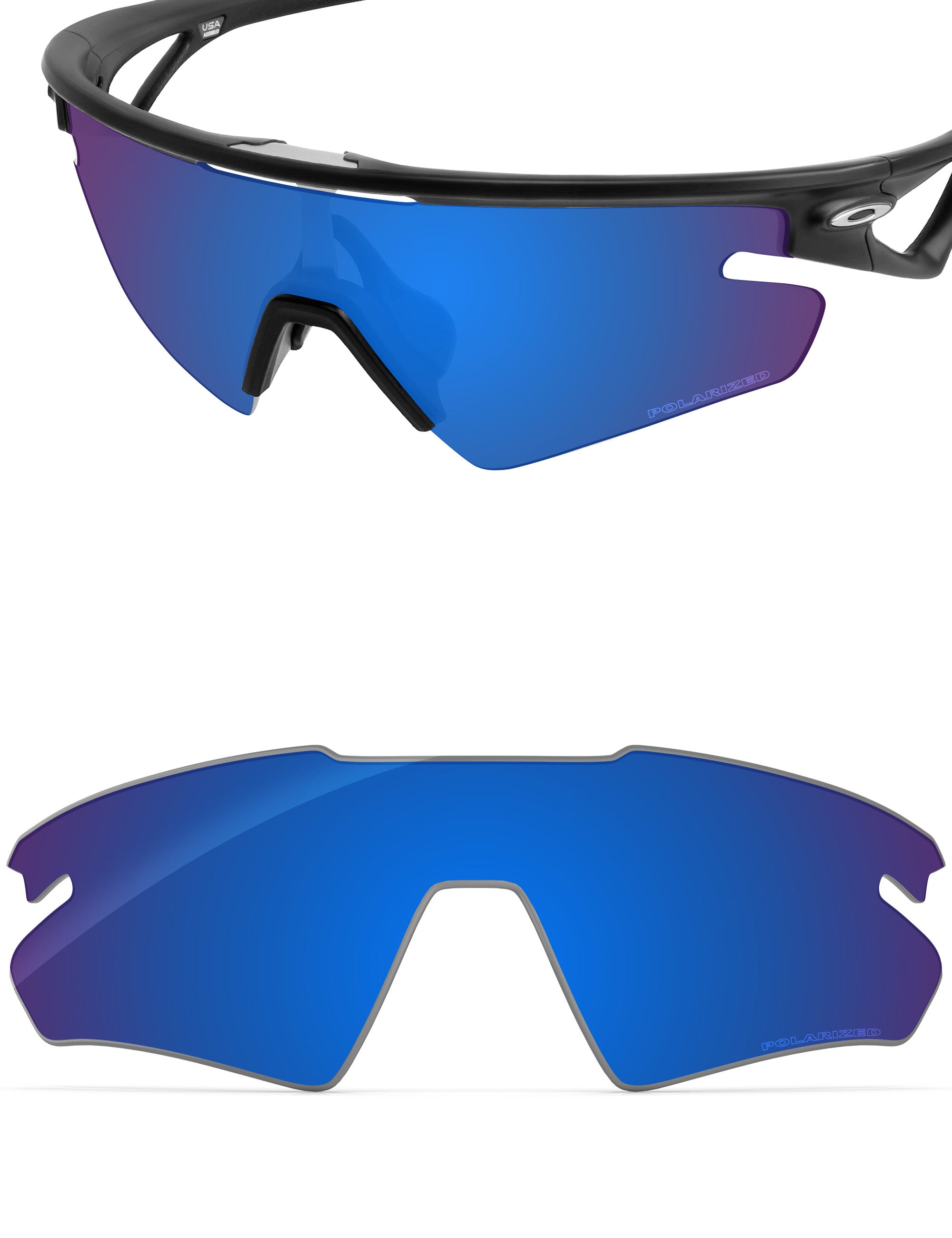 Sapphire Blue FlashMirror™-Polarized