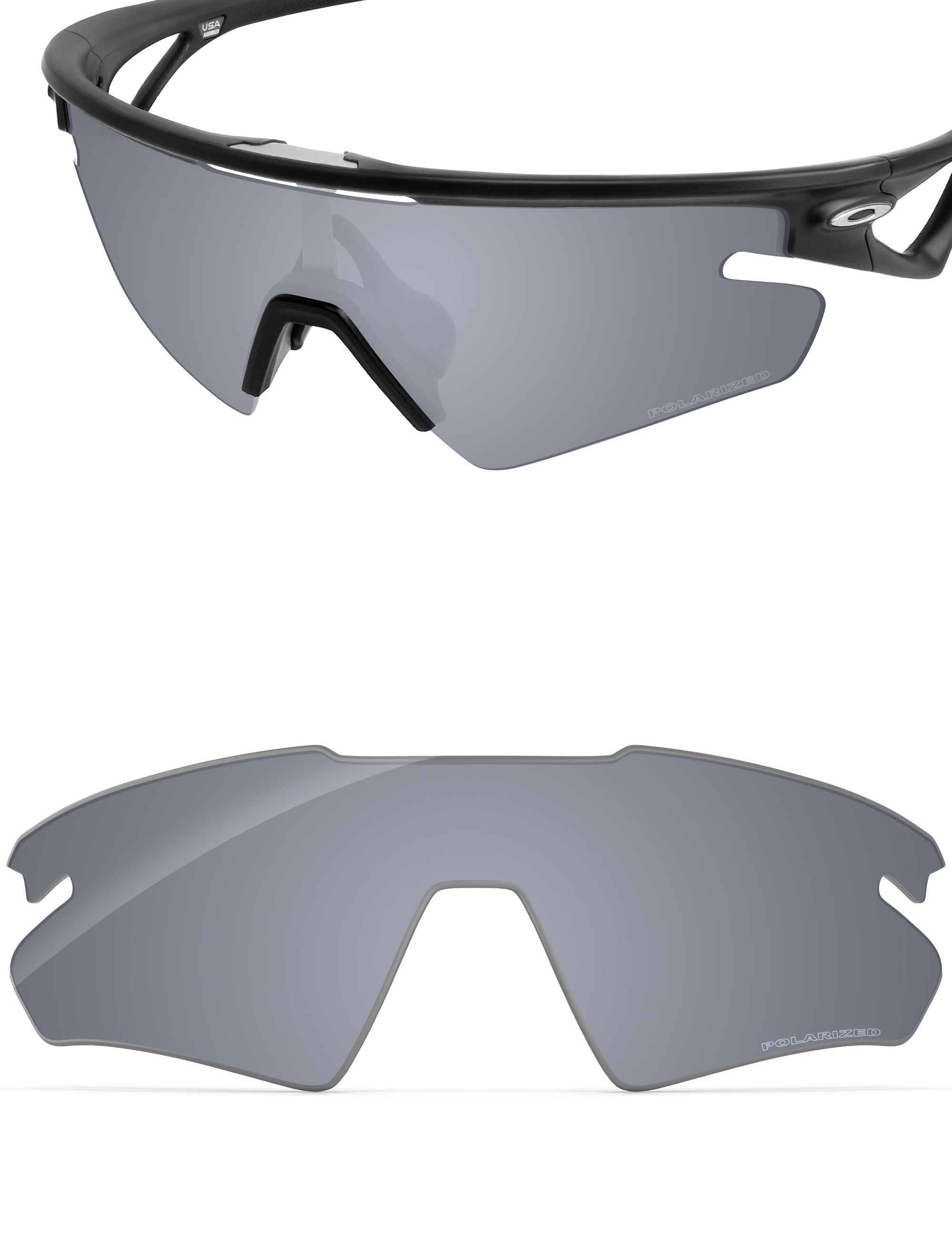 Silver Metallic FlashMirror™-Polarized