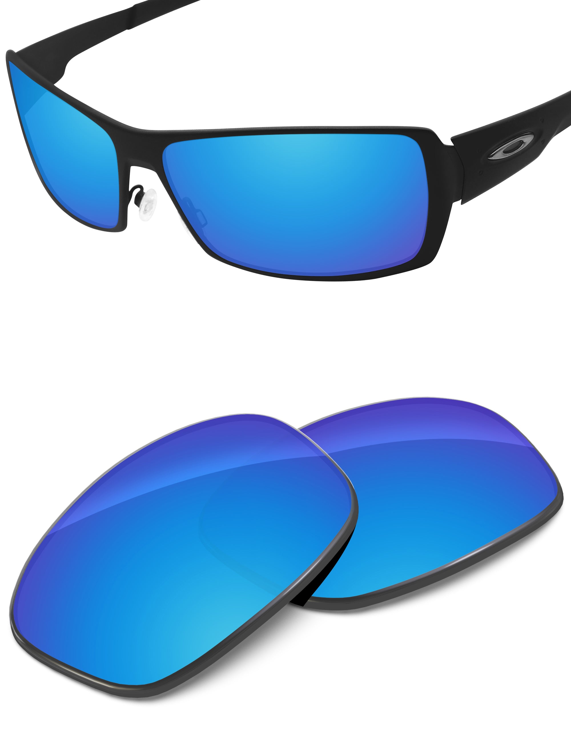 Sky Blue FlashMirror™-Non-Polarized