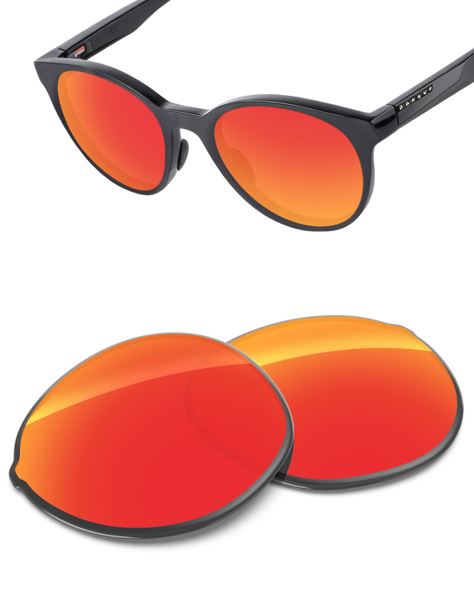 Fire Red FlashMirror™-Non-Polarized