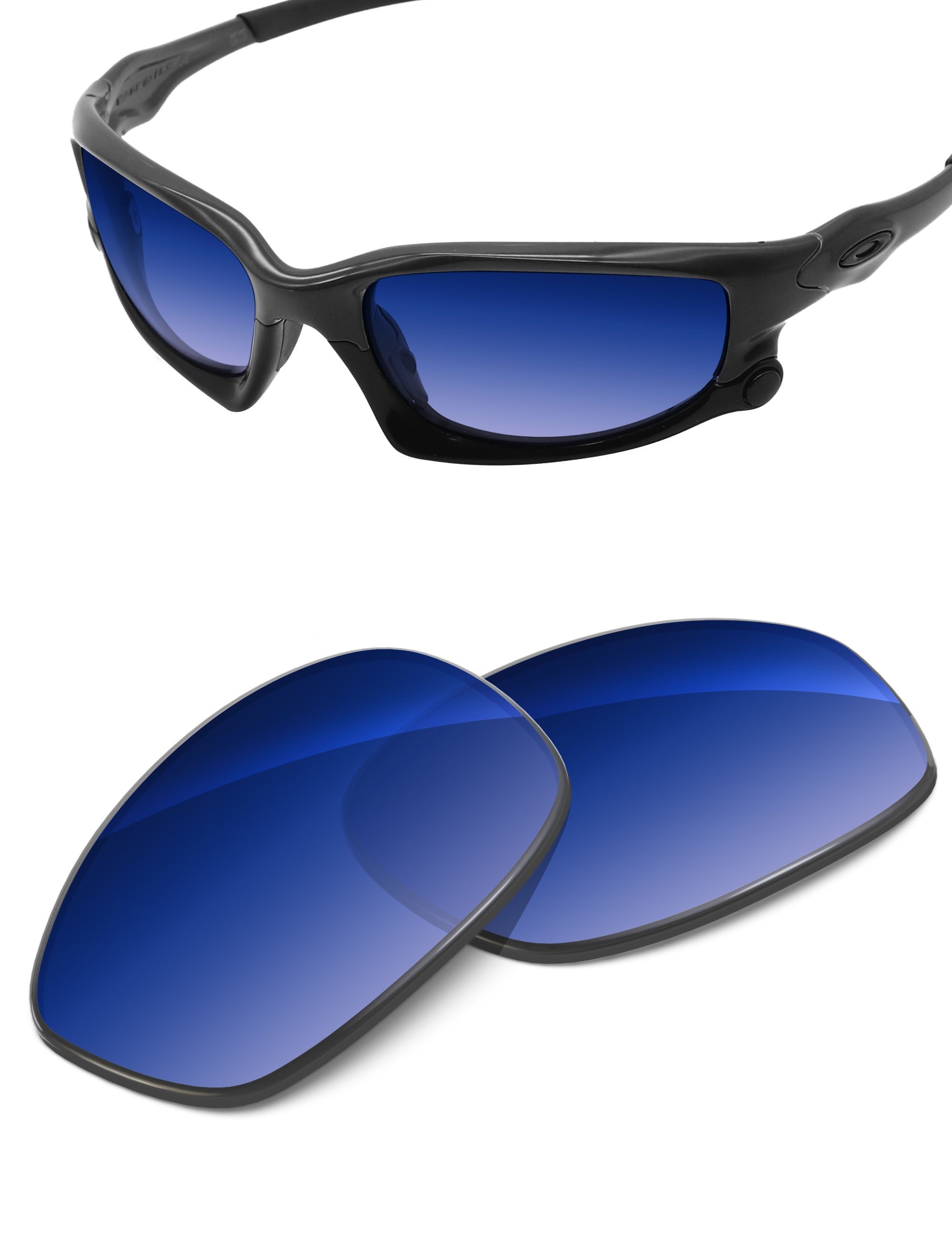 Aqua Blue Gradient-Non-Polarized