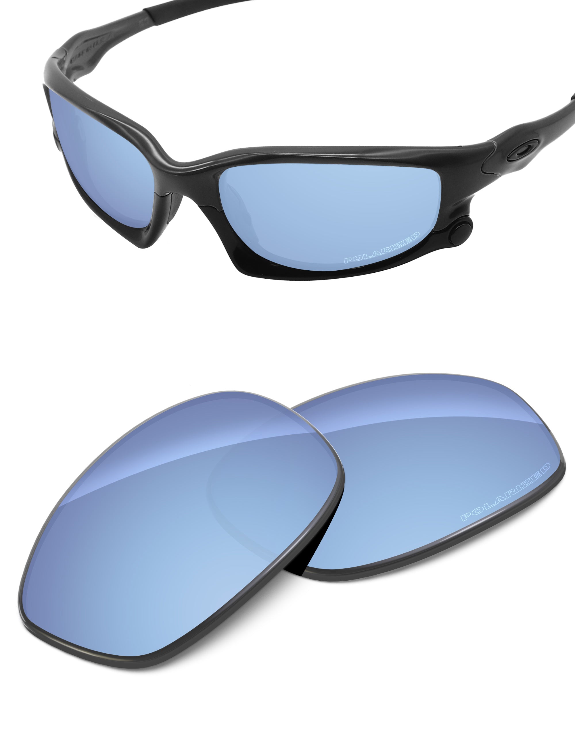 Aqua Blue FlashMirror™-Polarized