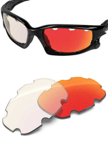 Fire Red FlashMirror™ Photochromic-Non-Polarized