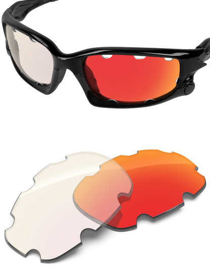 Fire Red FlashMirror™ Photochromic-Non-Polarized