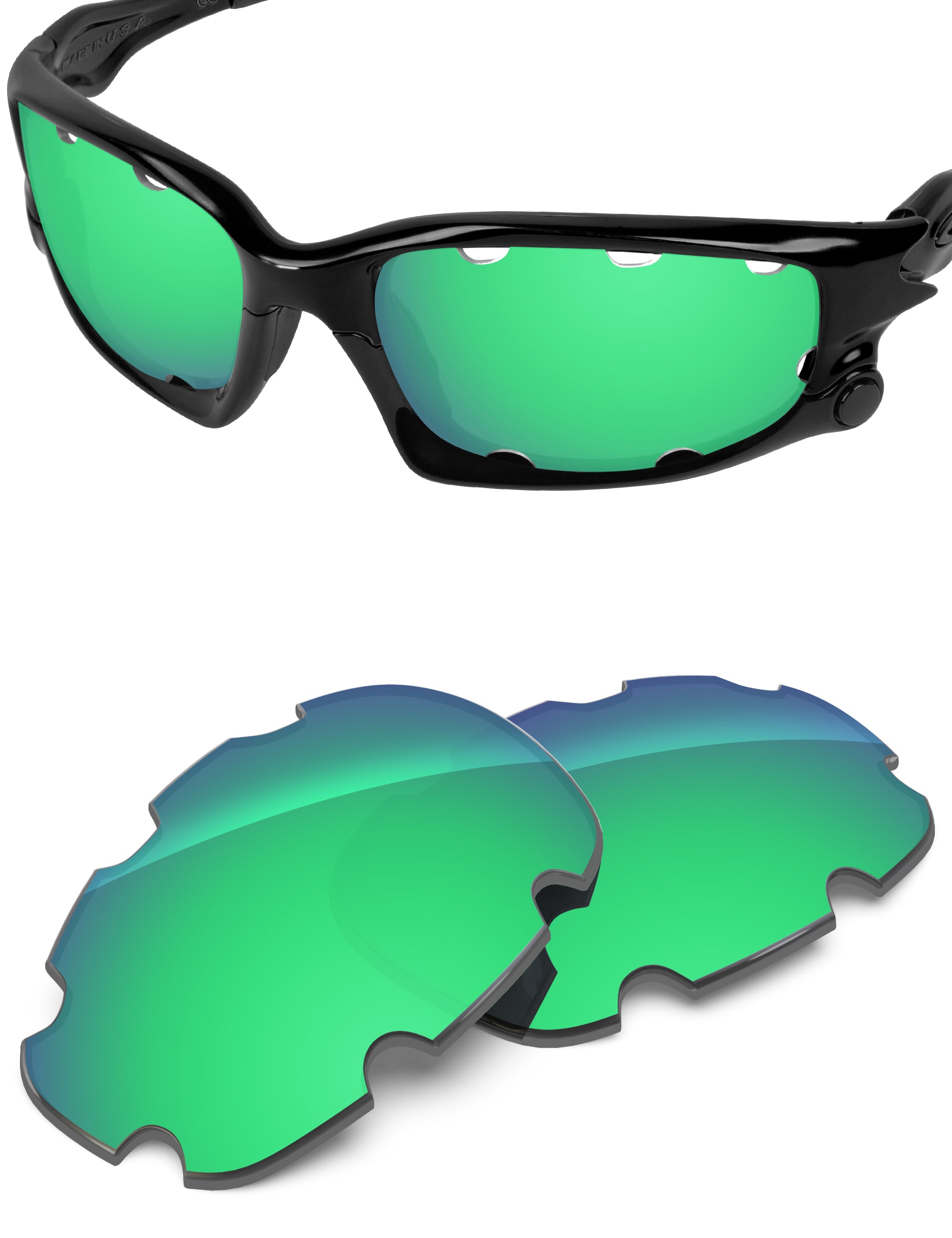 Emerald Green FlashMirror™-Polarized