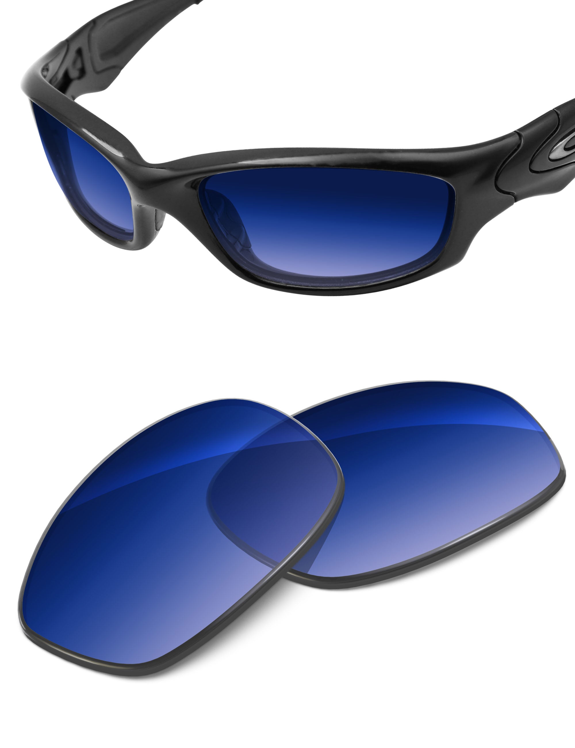 Aqua Blue Gradient-Non-Polarized