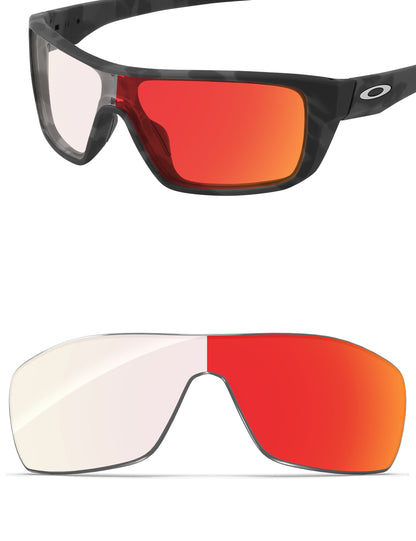 Fire Red FlashMirror™ Photochromic-Non-Polarized