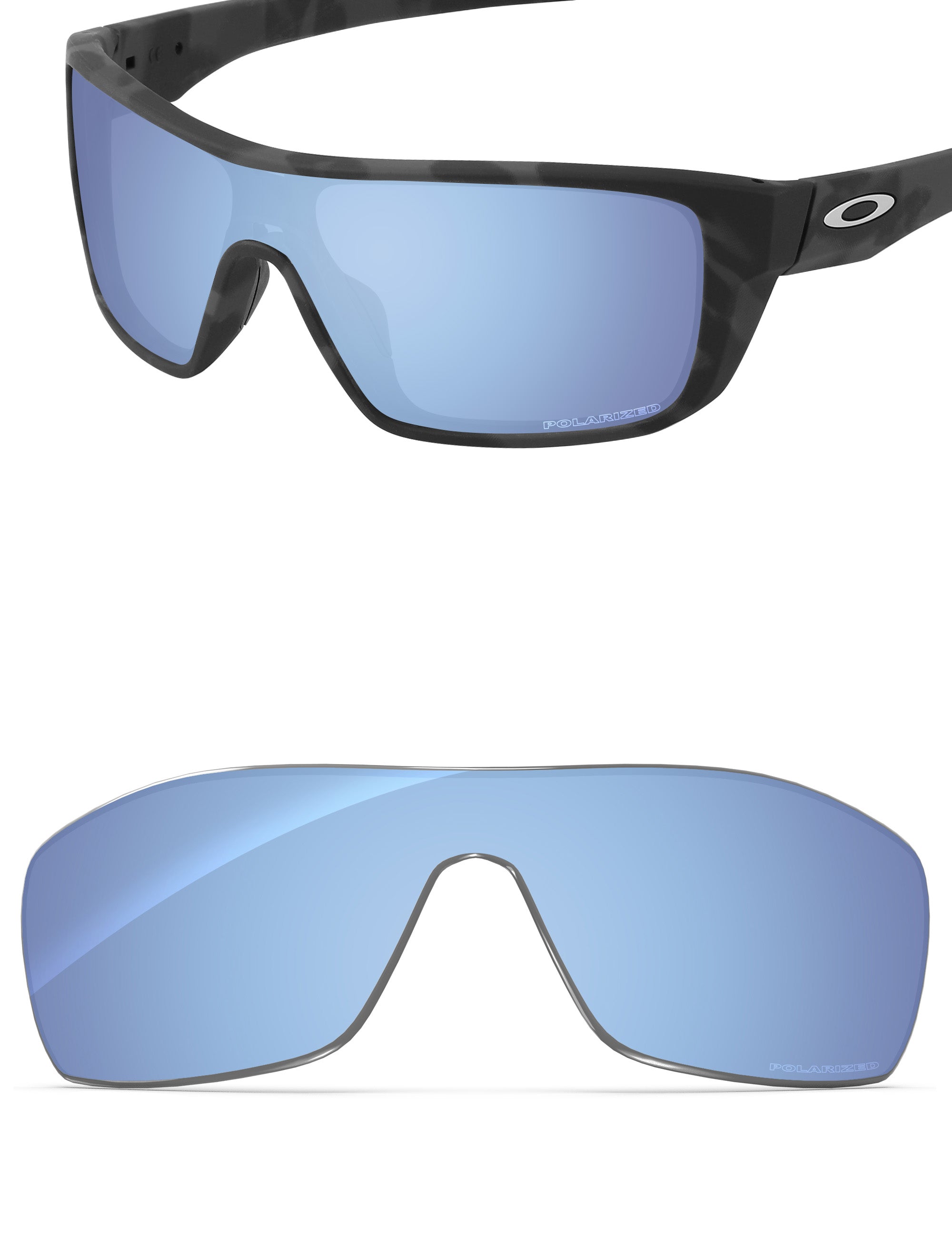 Aqua Blue FlashMirror™-Polarized
