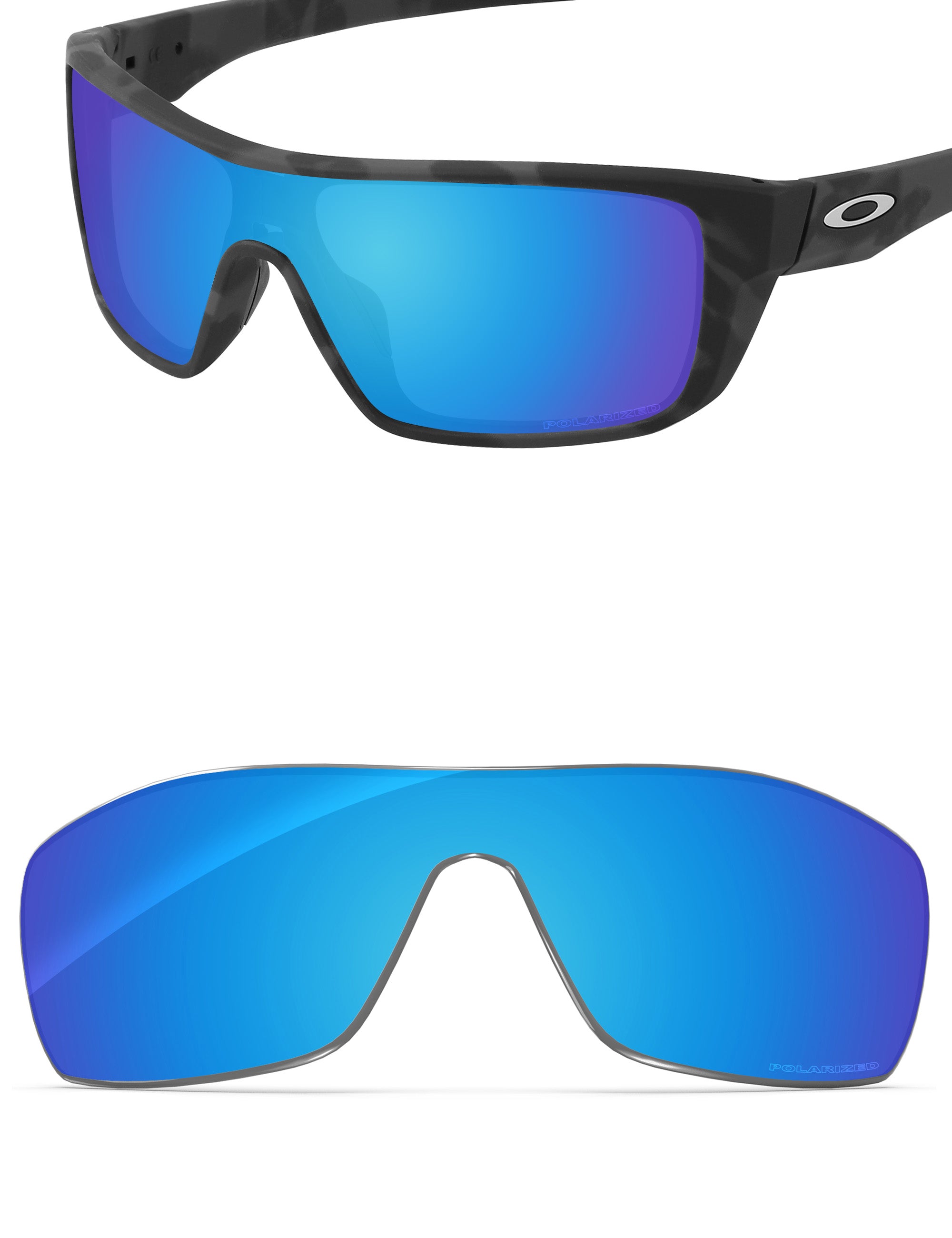 Sky Blue FlashMirror™-Polarized