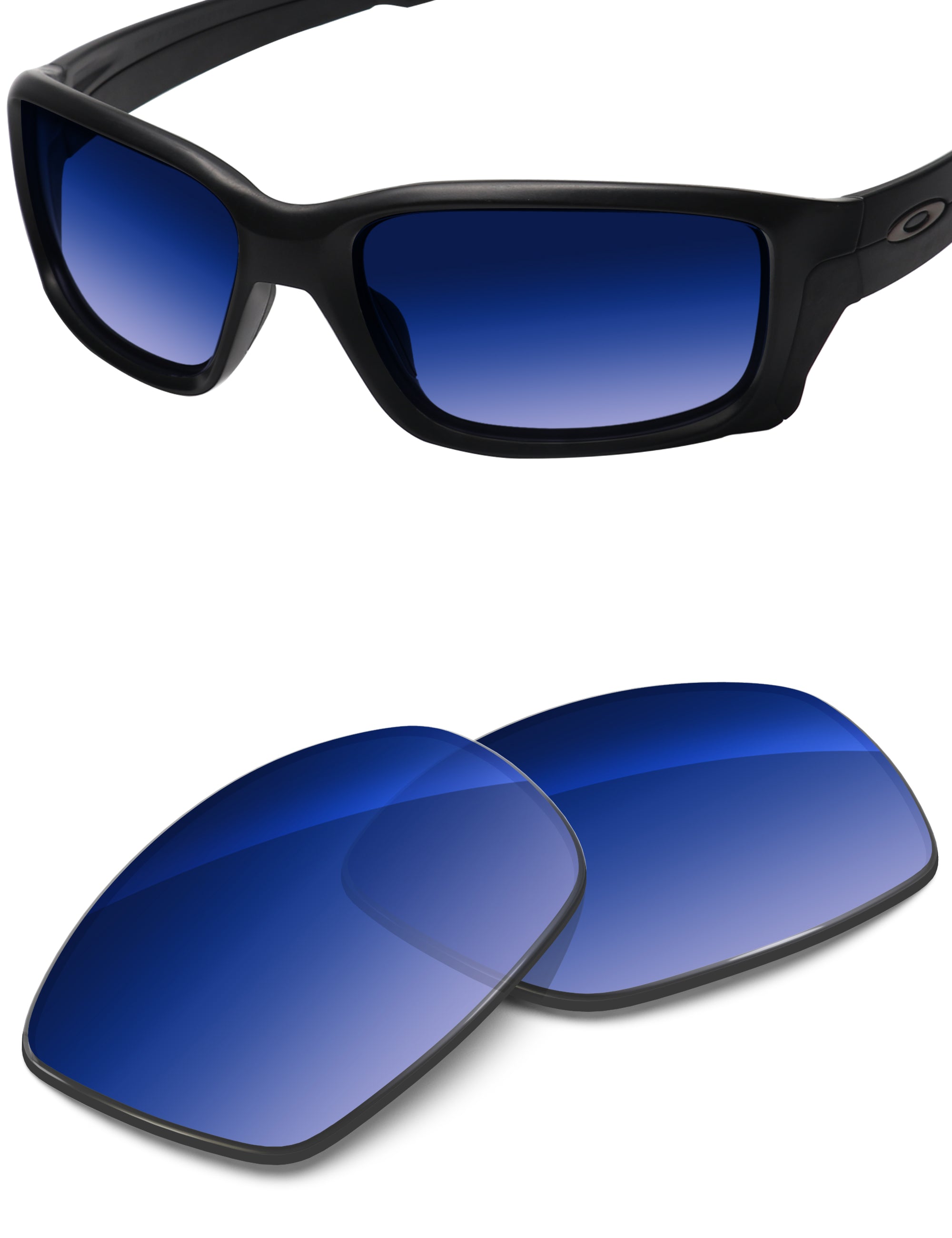 Aqua Blue Gradient-Non-Polarized