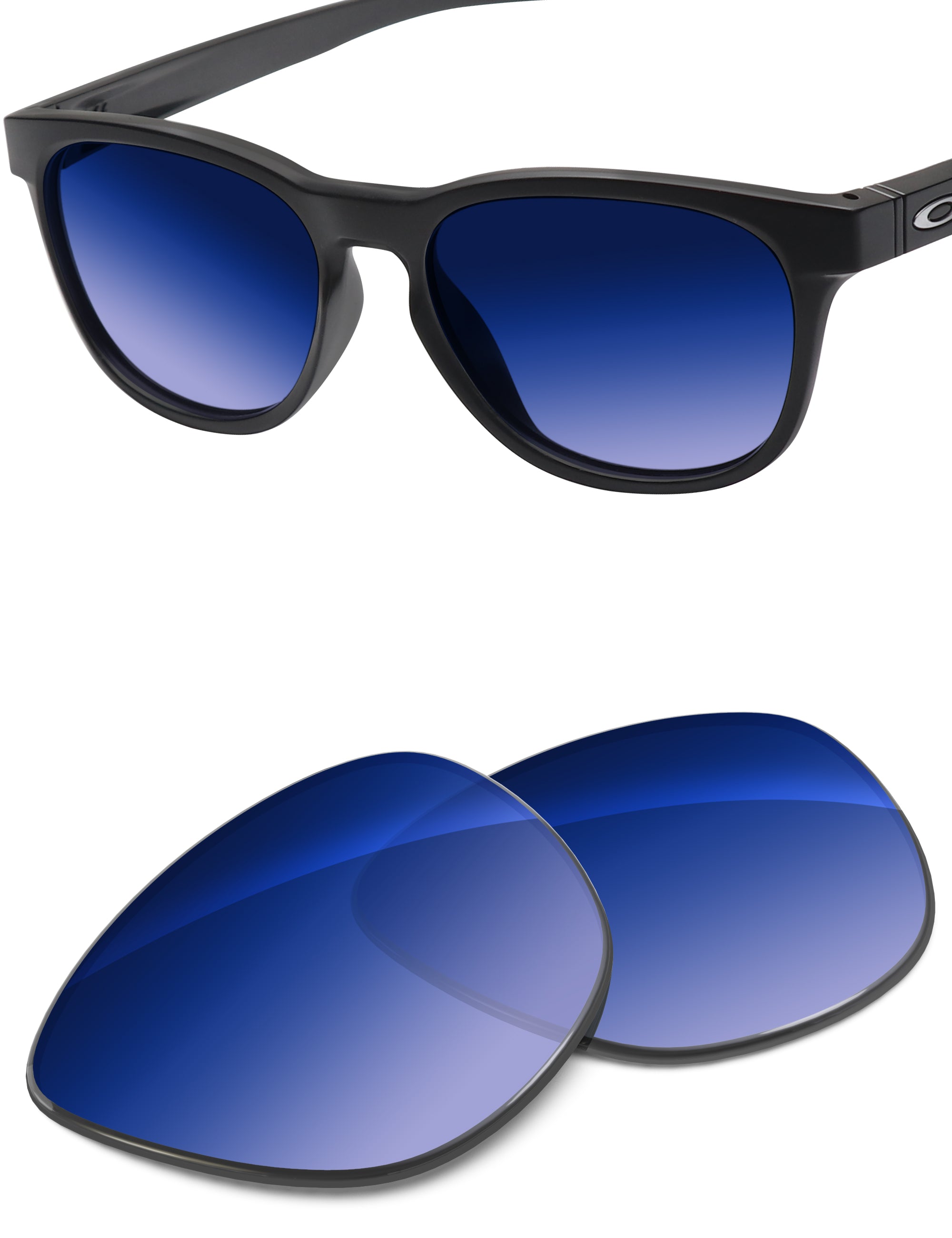 Aqua Blue Gradient-Non-Polarized