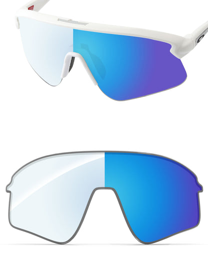 Sky Blue FlashMirror™ Photochromic-Non-Polarized