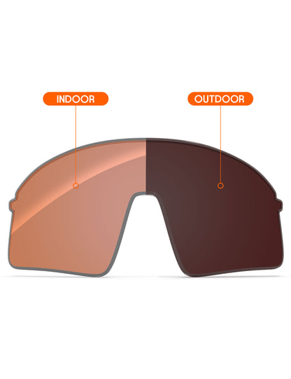 Orange Tint Photochromic-Non-Polarized