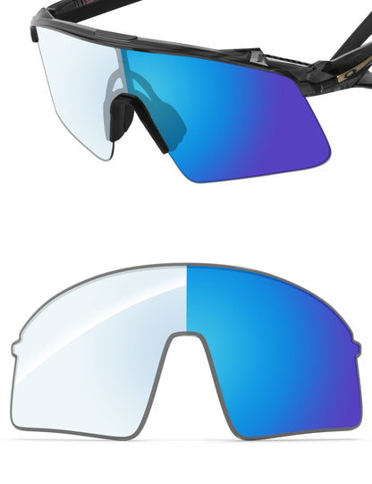 Sky Blue FlashMirror™ Photochromic-Non-Polarized