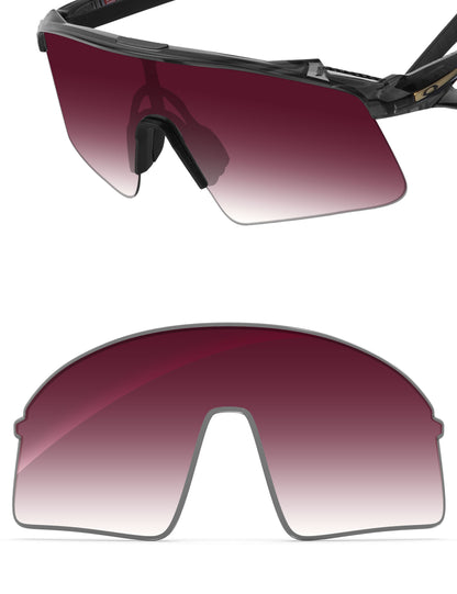 Wine Red Gradient-Non-Polarized