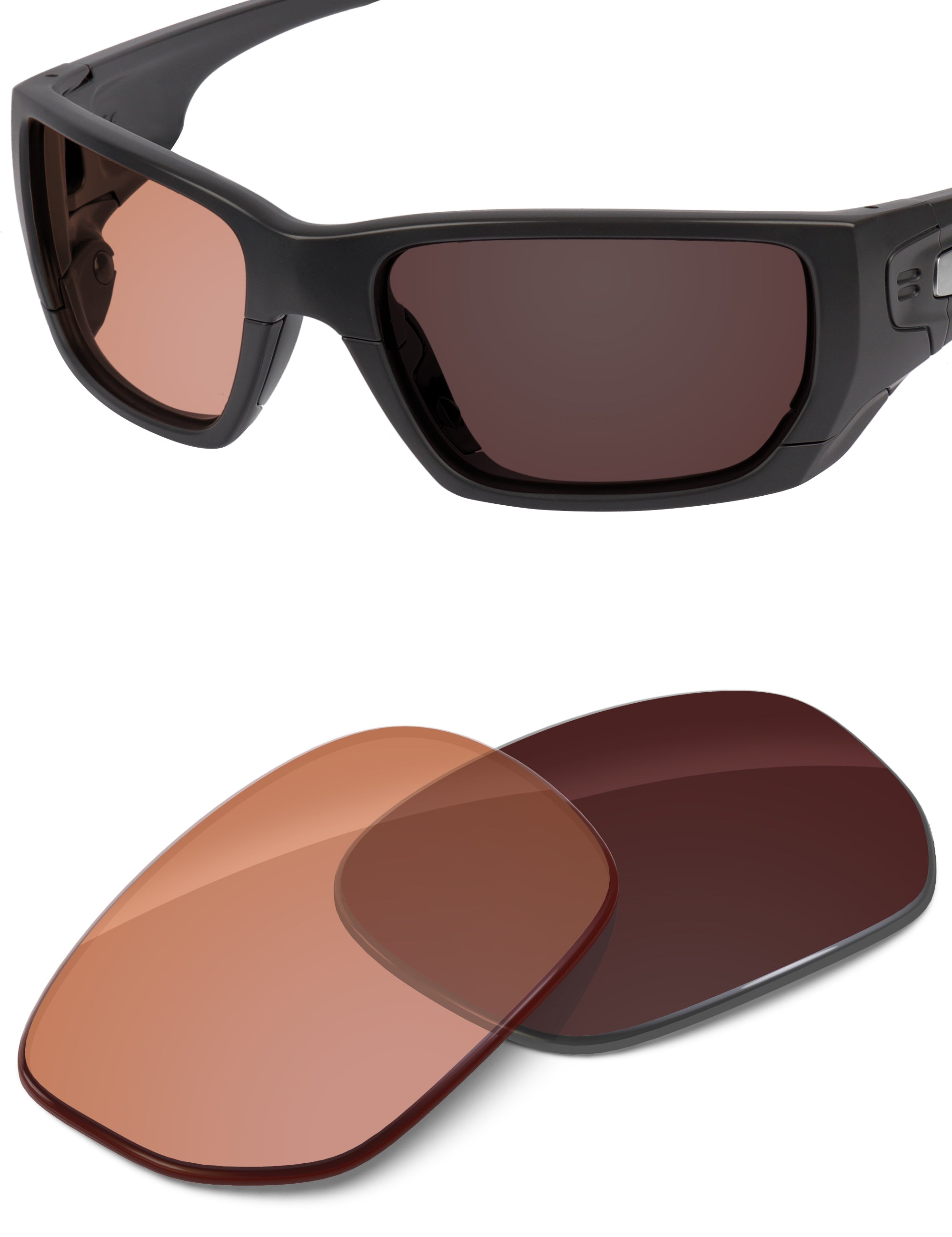 Orange Tint Photochromic-Non-Polarized