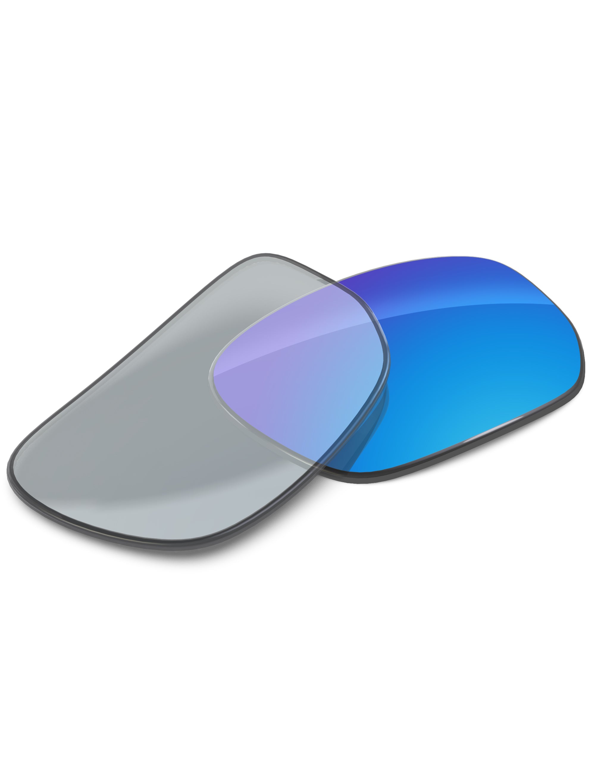 Sky Blue FlashMirror™ Photochromic-Non-Polarized