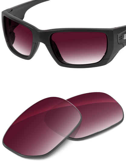 Wine Red Gradient-Non-Polarized