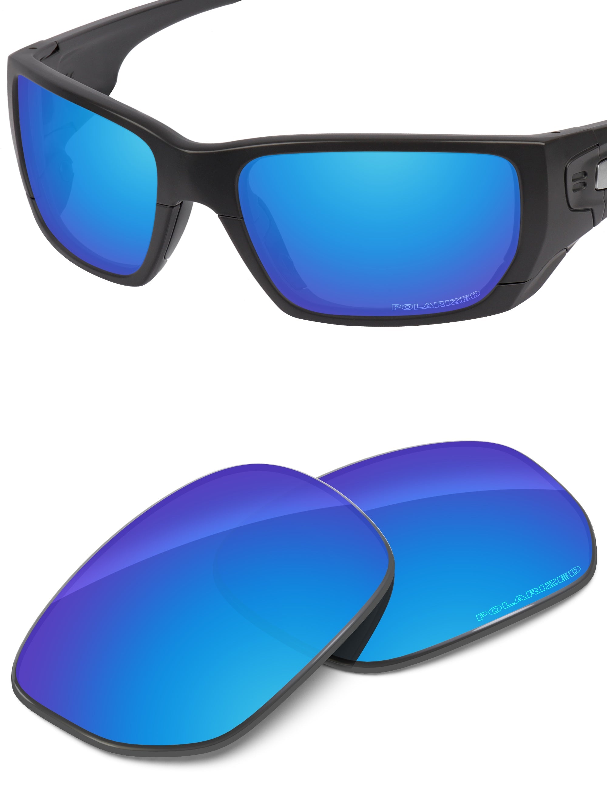 Sky Blue FlashMirror™-Polarized