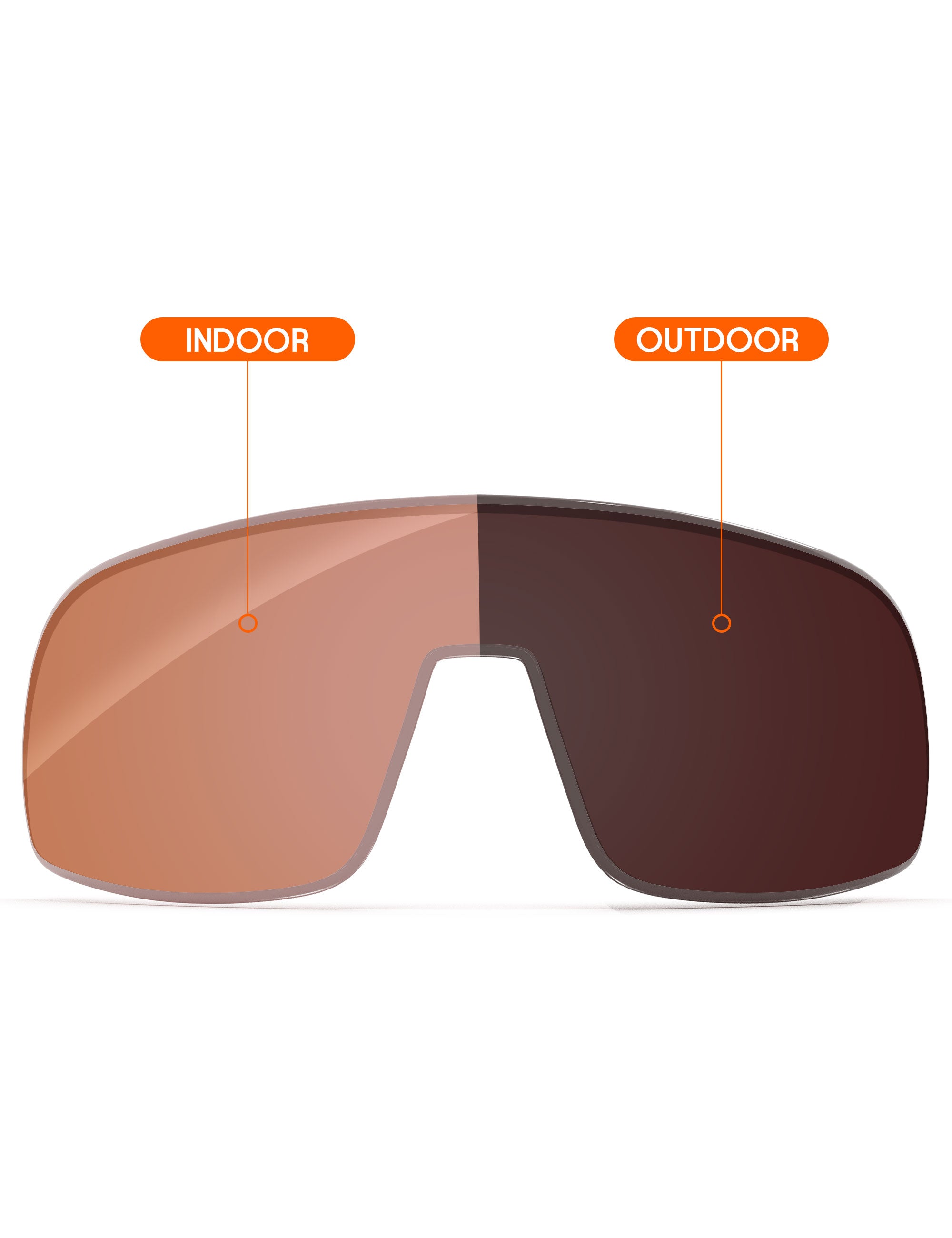 Orange Tint Photochromic-Non-Polarized