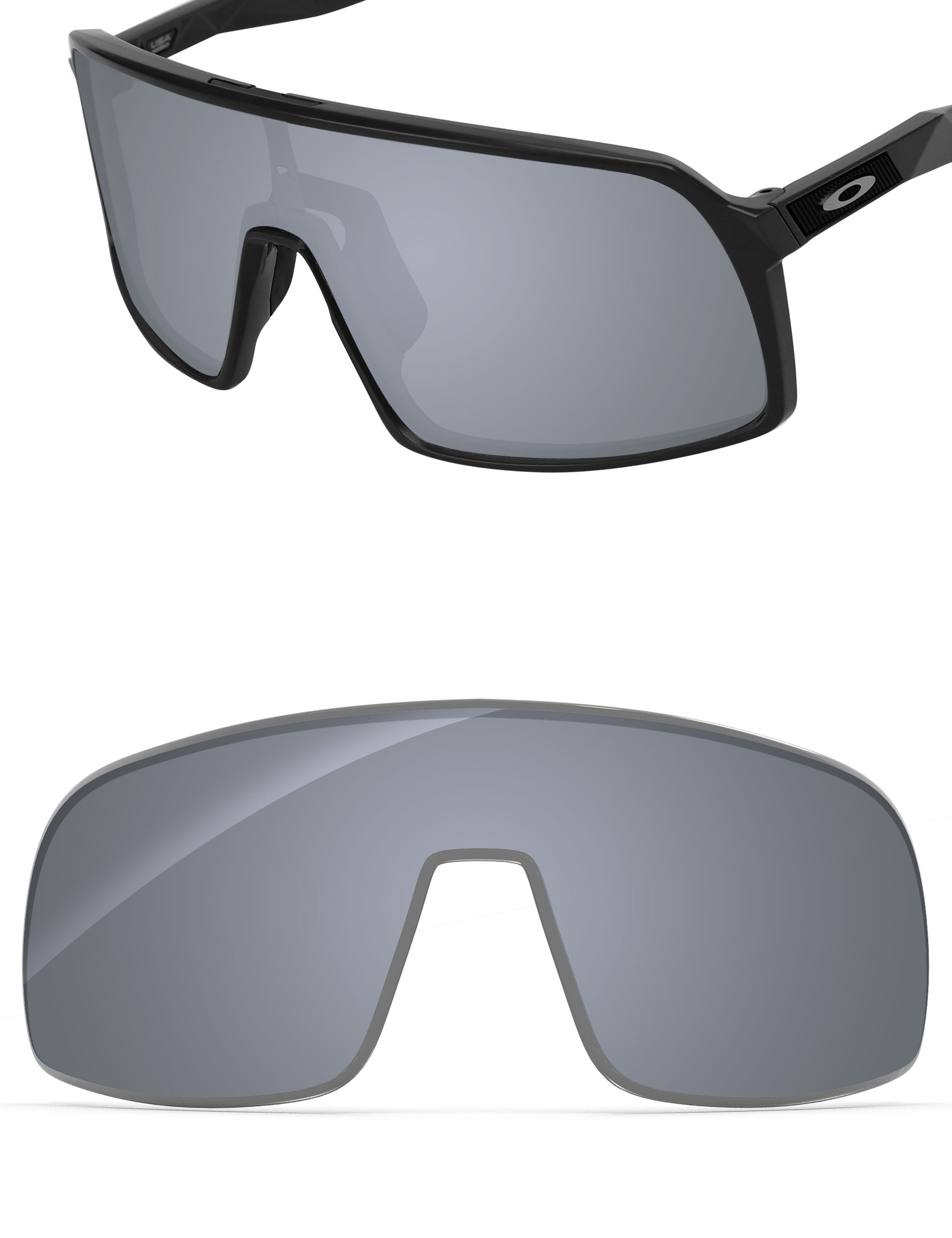 Silver Metallic FlashMirror™-Non-Polarized