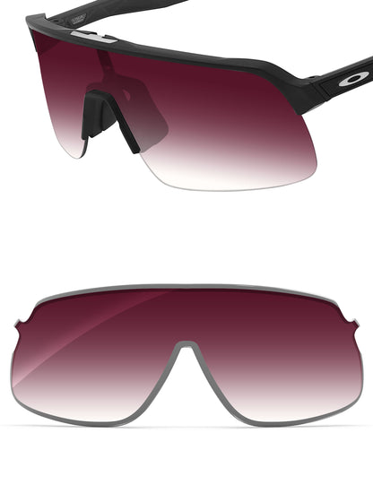 Wine Red Gradient-Non-Polarized