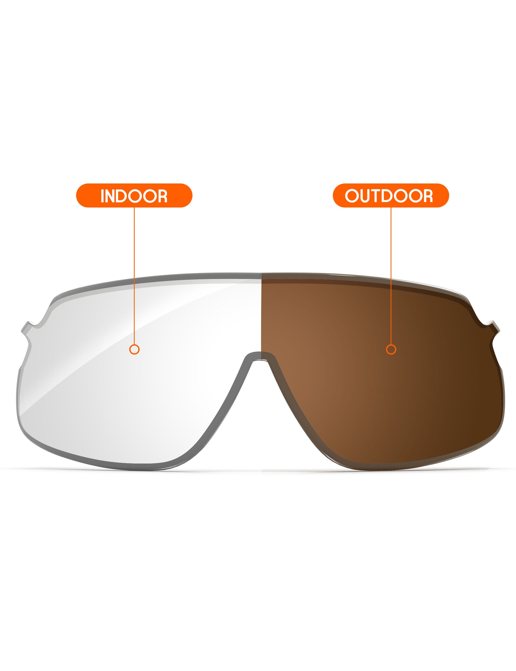Adapt Brown Photochromic-Non-Polarized