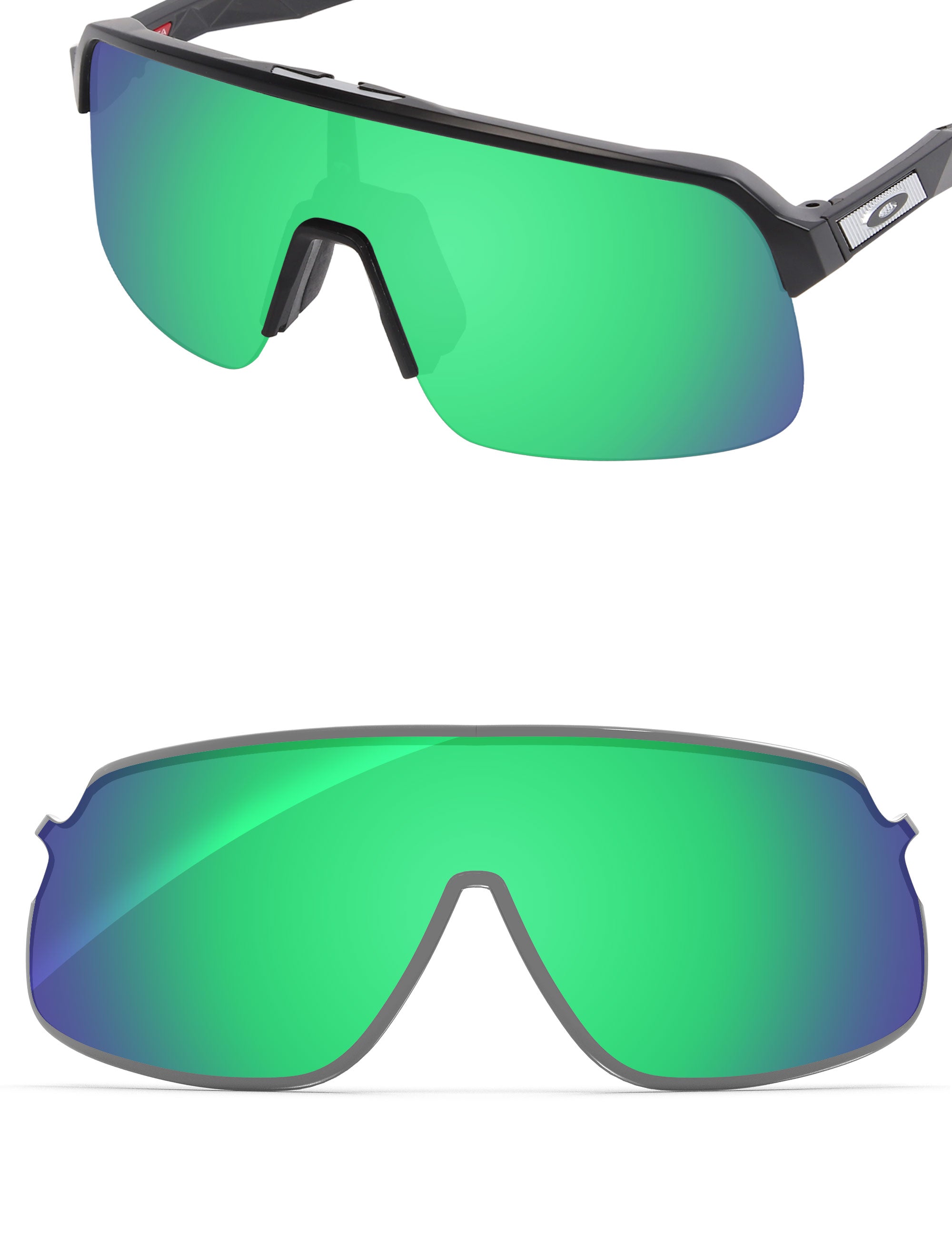 Emerald Green FlashMirror™-Non-Polarized