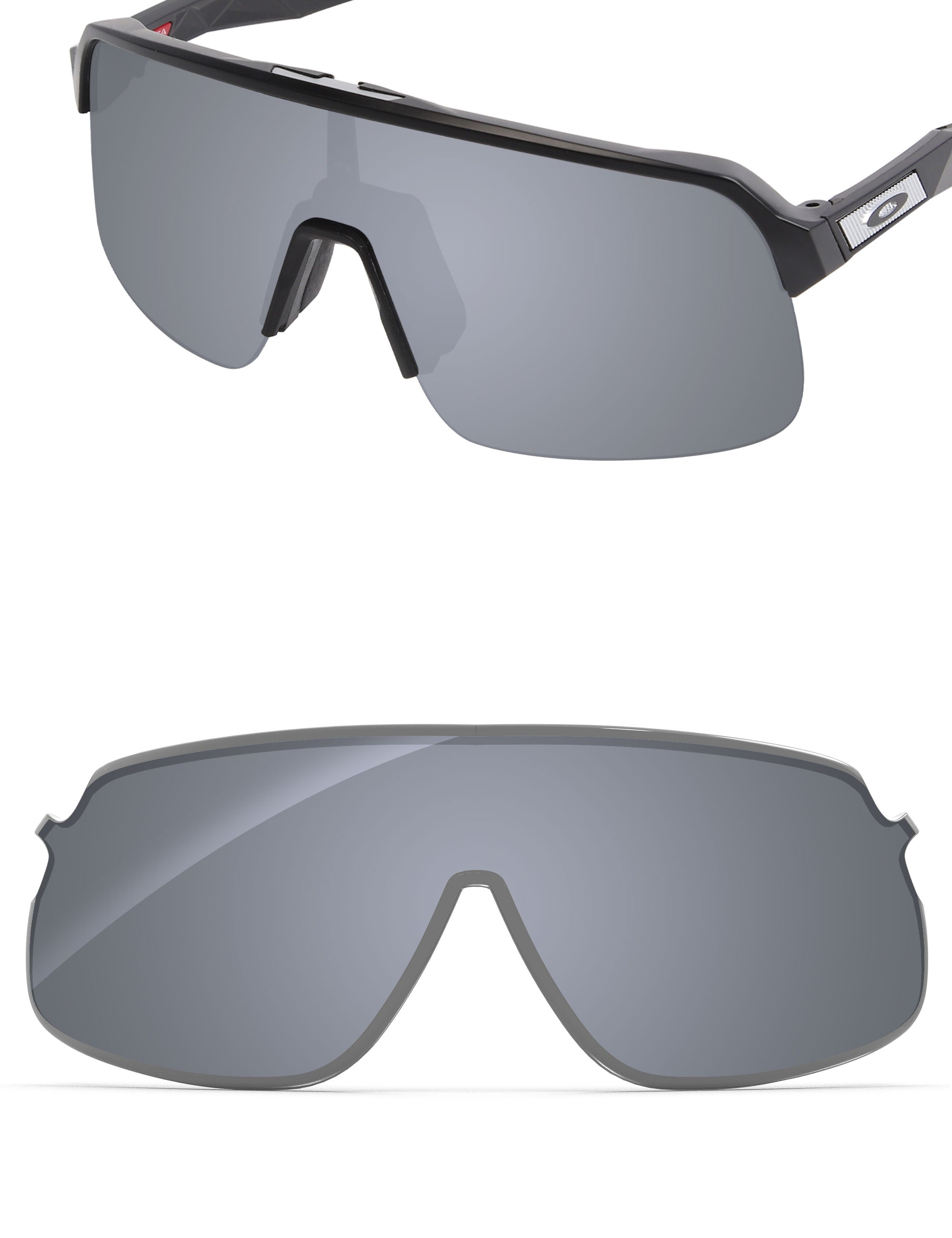 Silver Metallic FlashMirror™-Non-Polarized