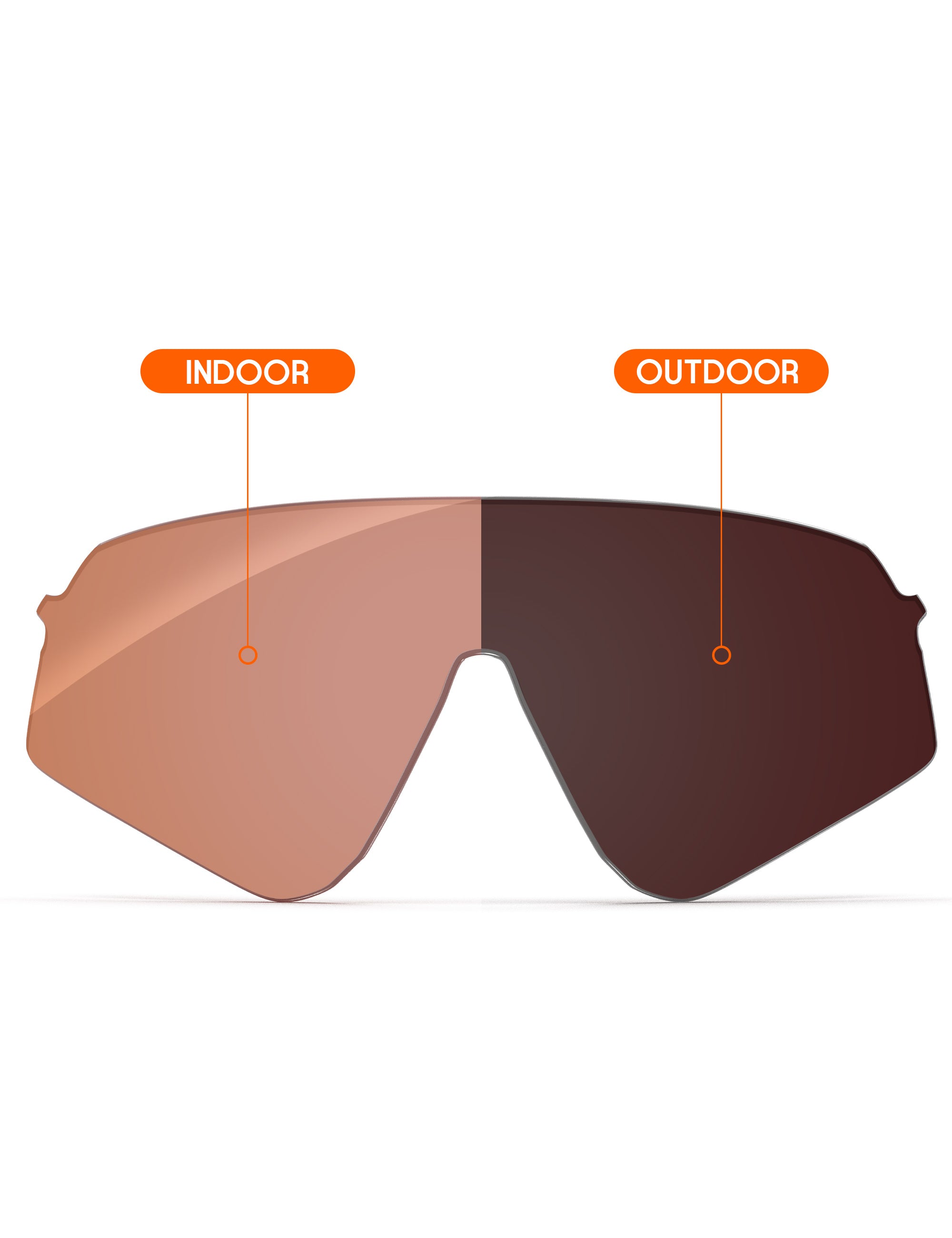 Orange Tint Photochromic-Non-Polarized