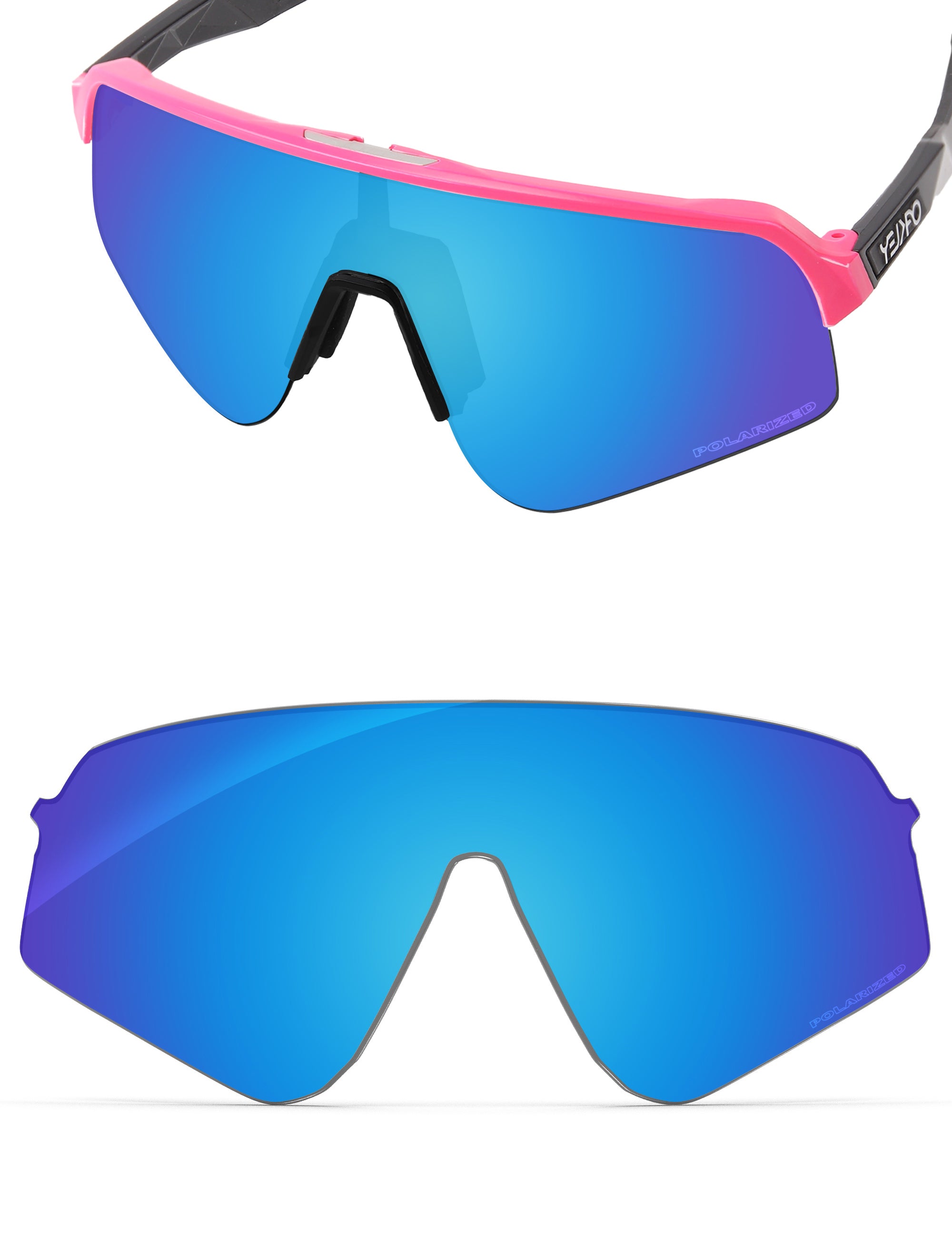 Sky Blue FlashMirror™-Polarized