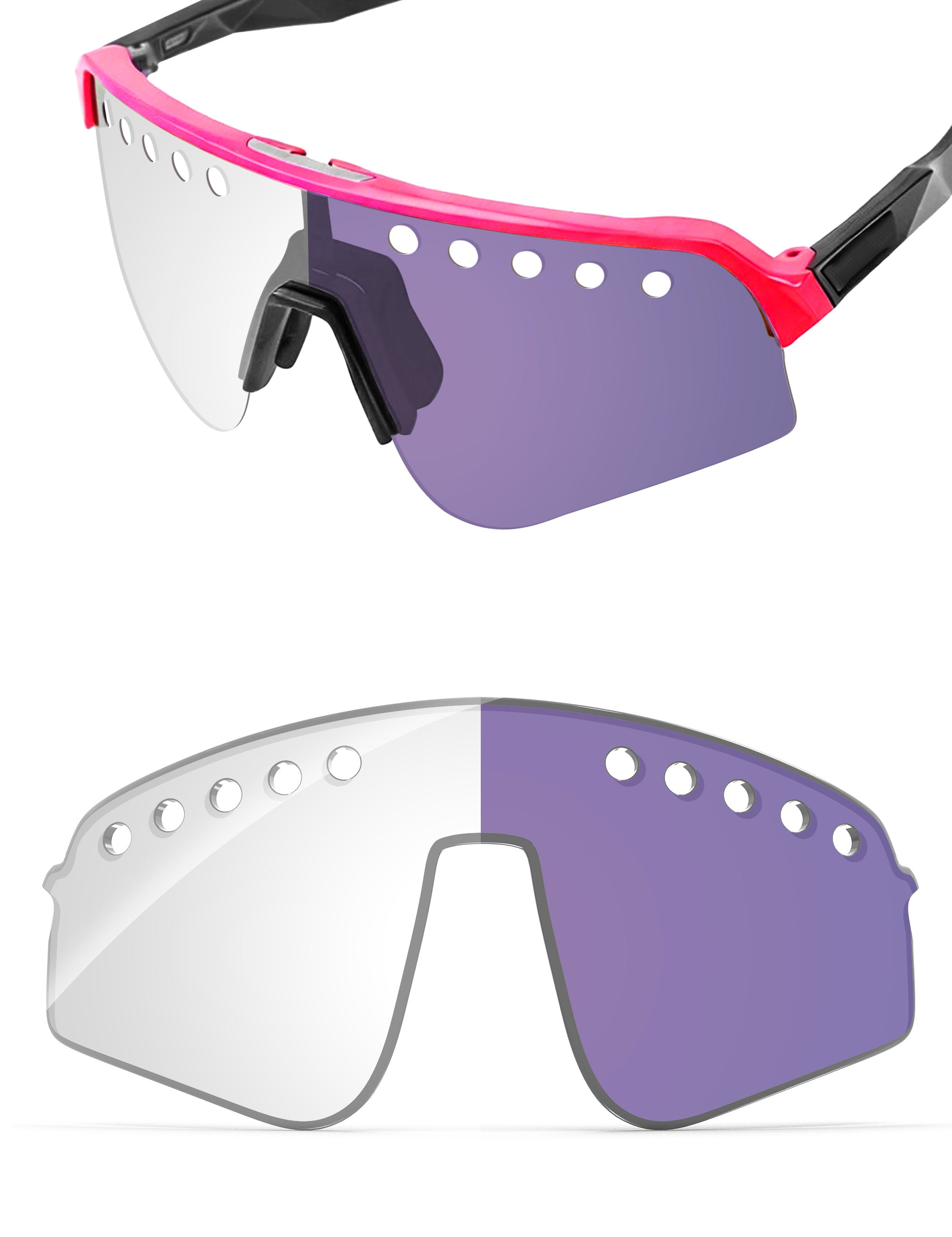 Adapt Purple Photochromic-Non-Polarized