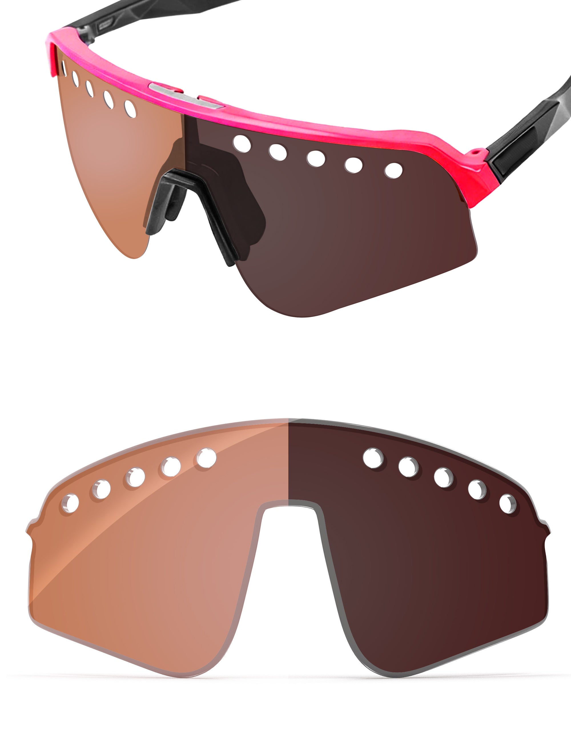 Orange Tint Photochromic-Non-Polarized
