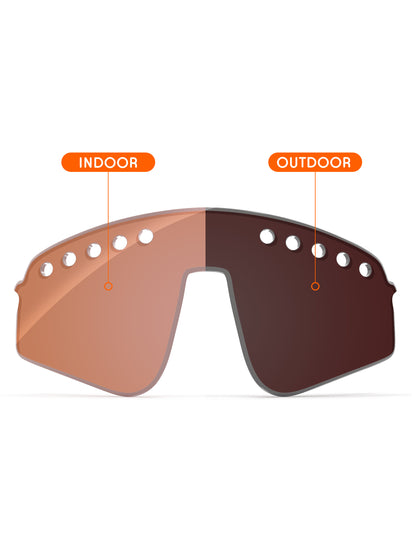 Orange Tint Photochromic-Non-Polarized