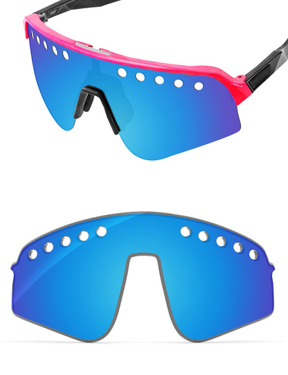 Sky Blue FlashMirror™-Non-Polarized