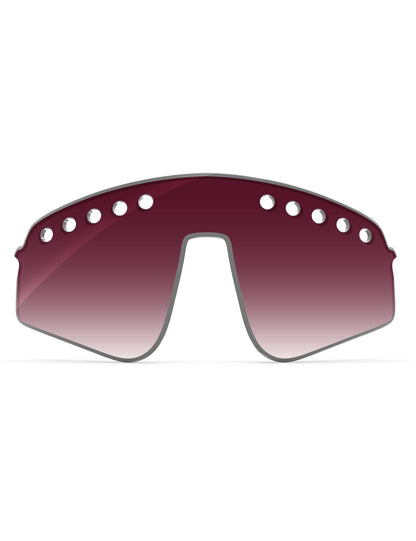 Wine Red Gradient-Non-Polarized