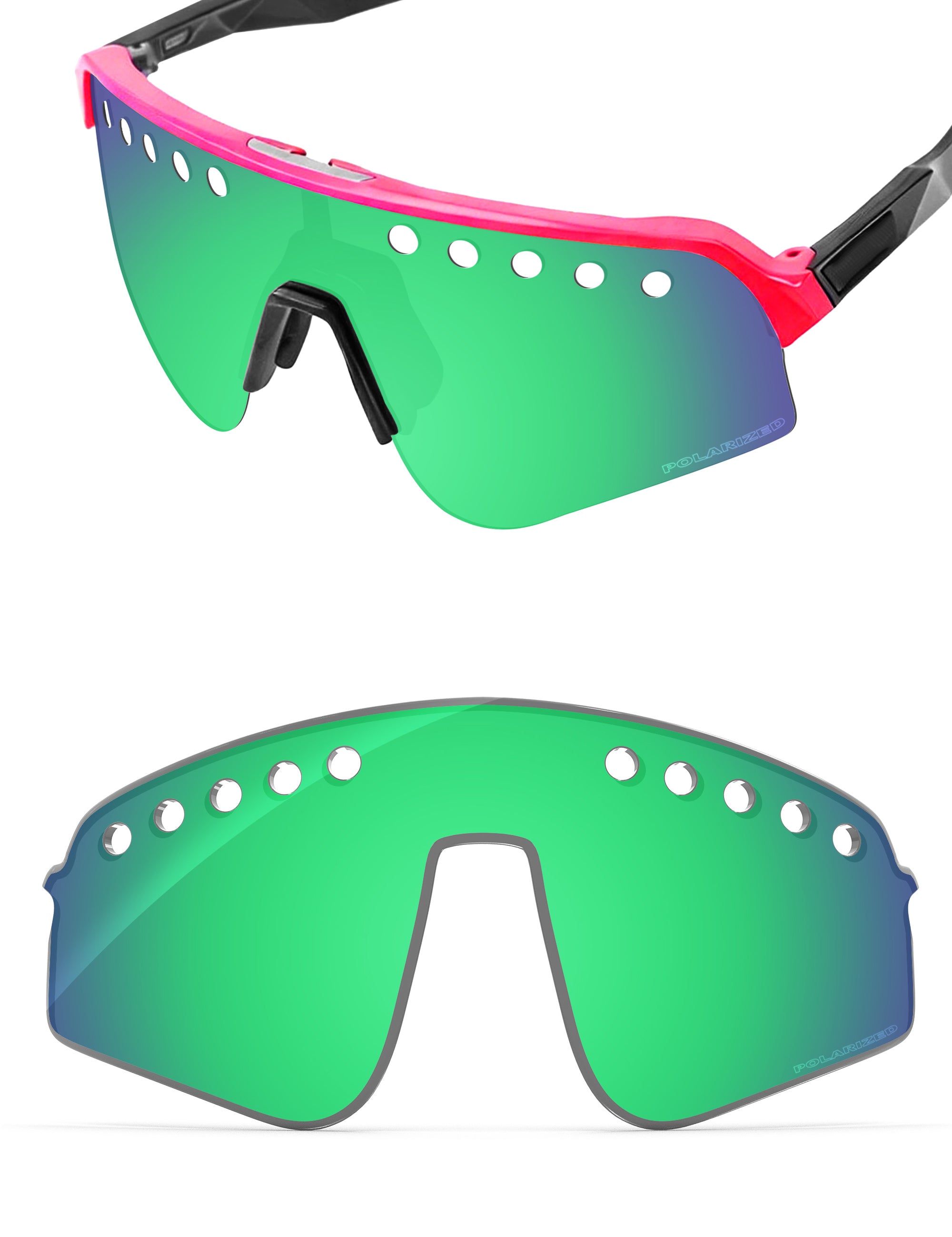 Emerald Green FlashMirror™-Polarized