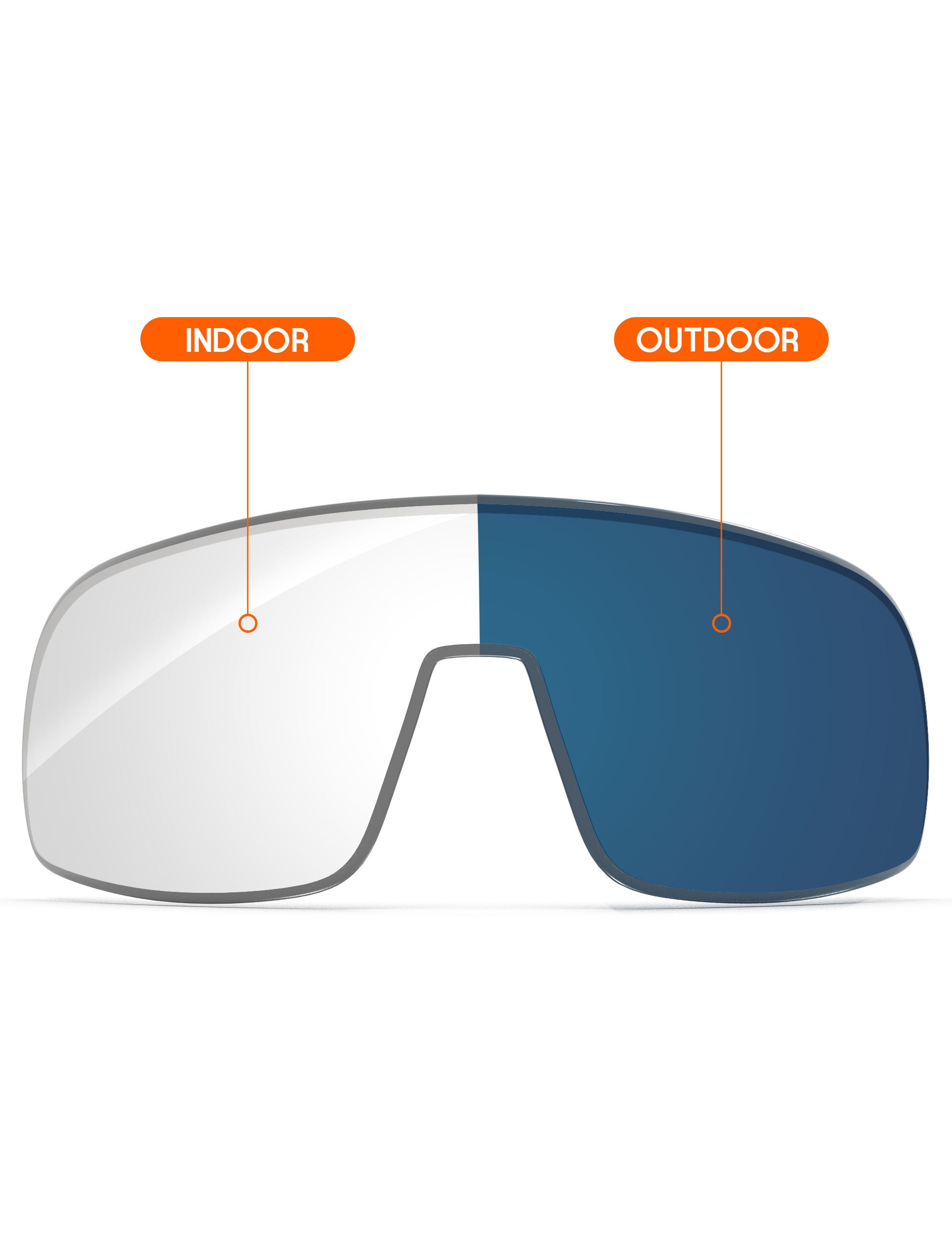 Adapt Blue Photochromic-Non-Polarized