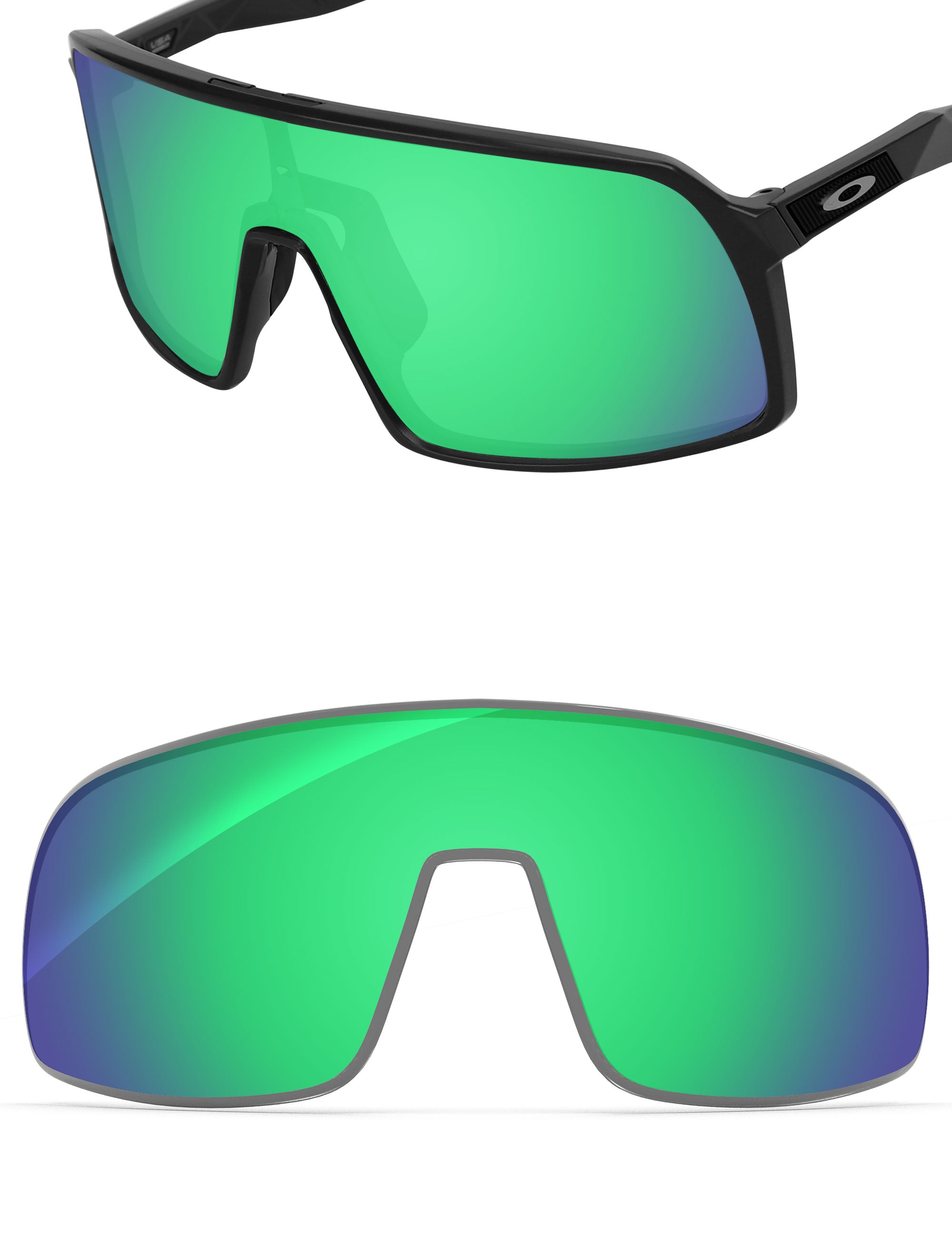 Emerald Green FlashMirror?-Non-Polarized