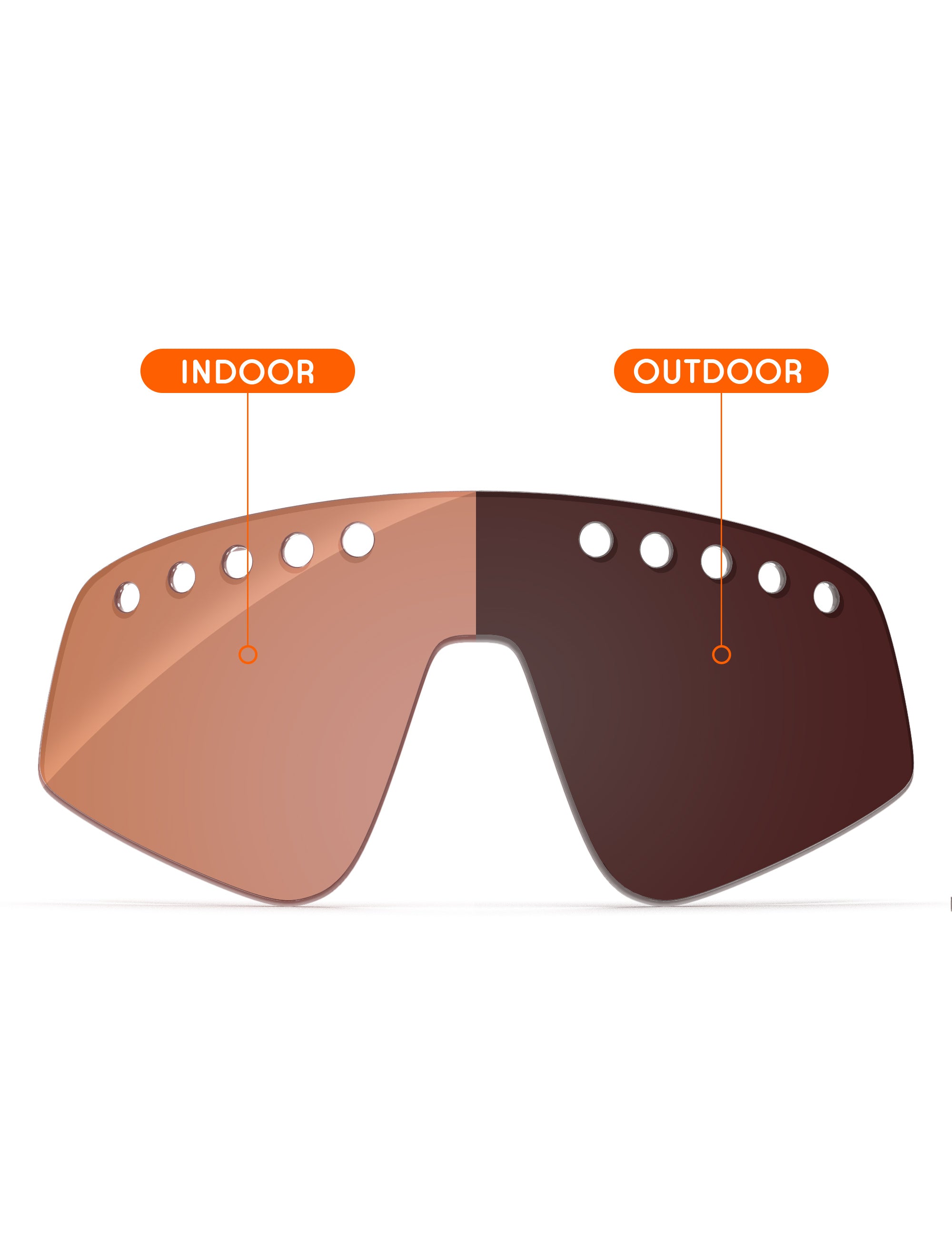 Orange Tint Photochromic-Non-Polarized