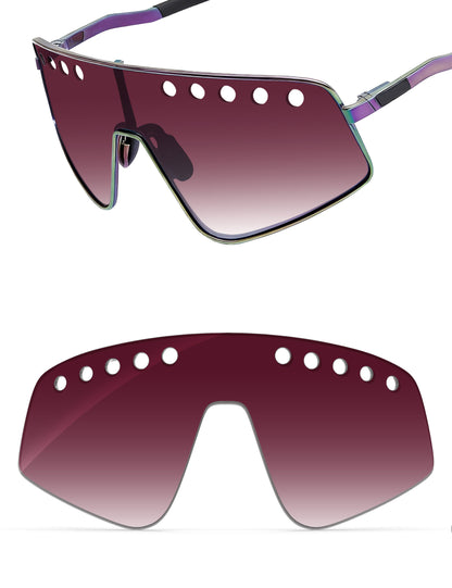 Wine Red Gradient-Non-Polarized