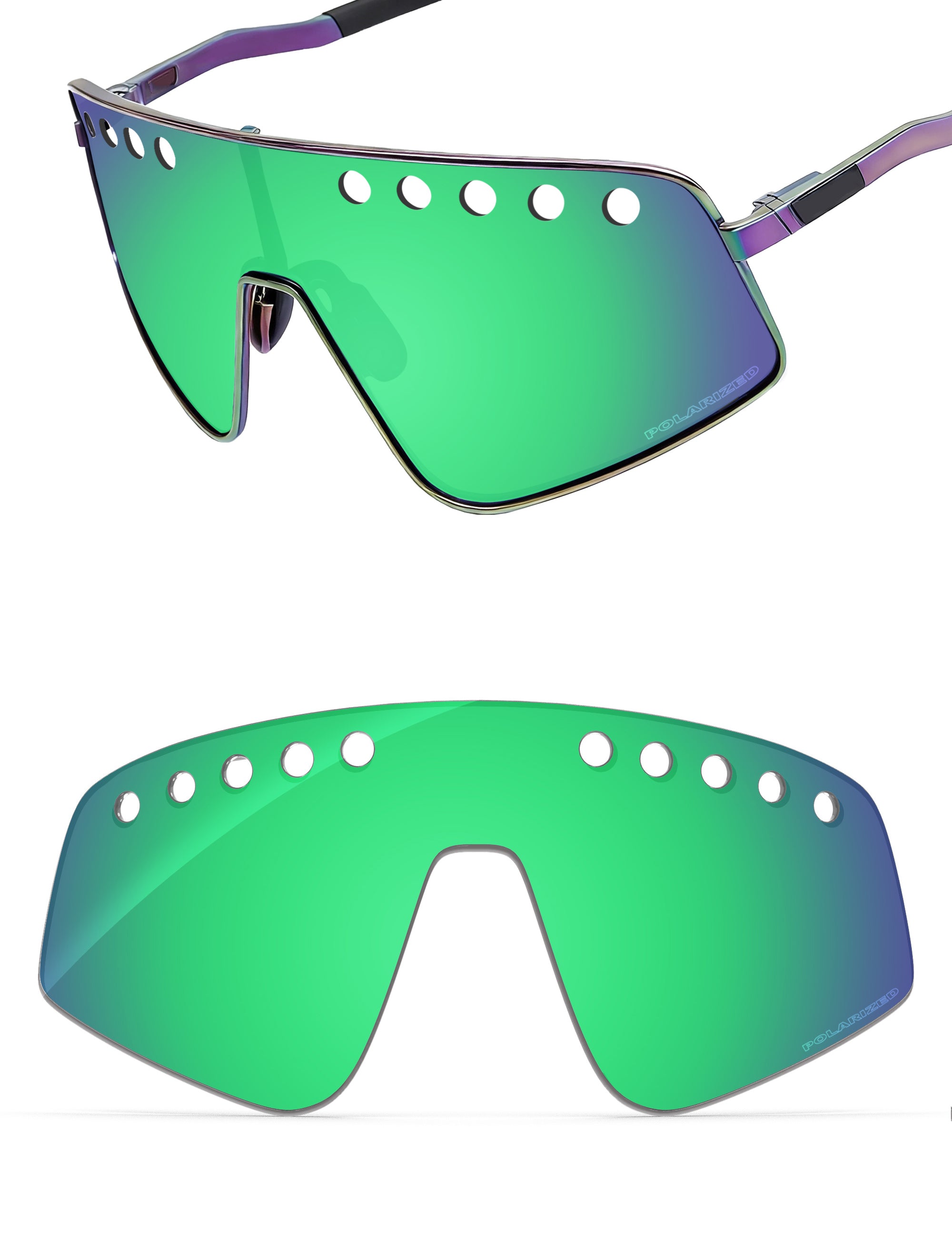 Emerald Green FlashMirror™-Polarized