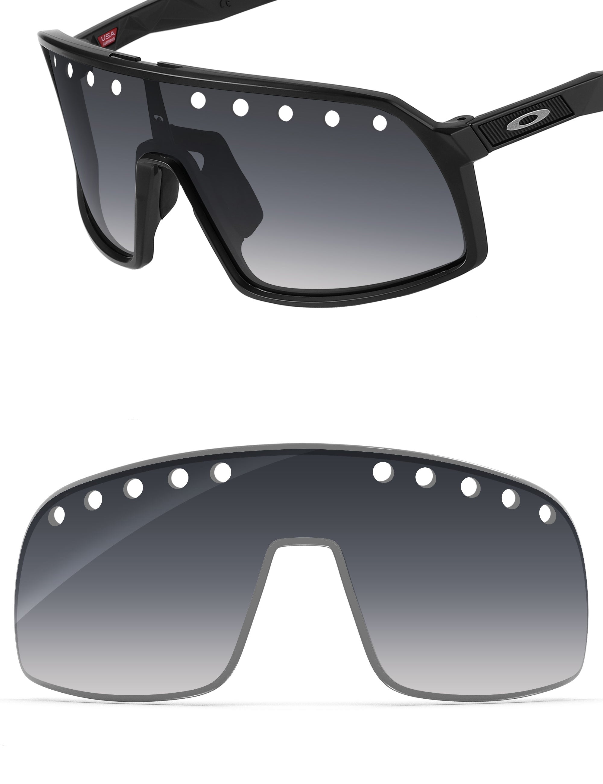 Gray Gradient-Non-Polarized